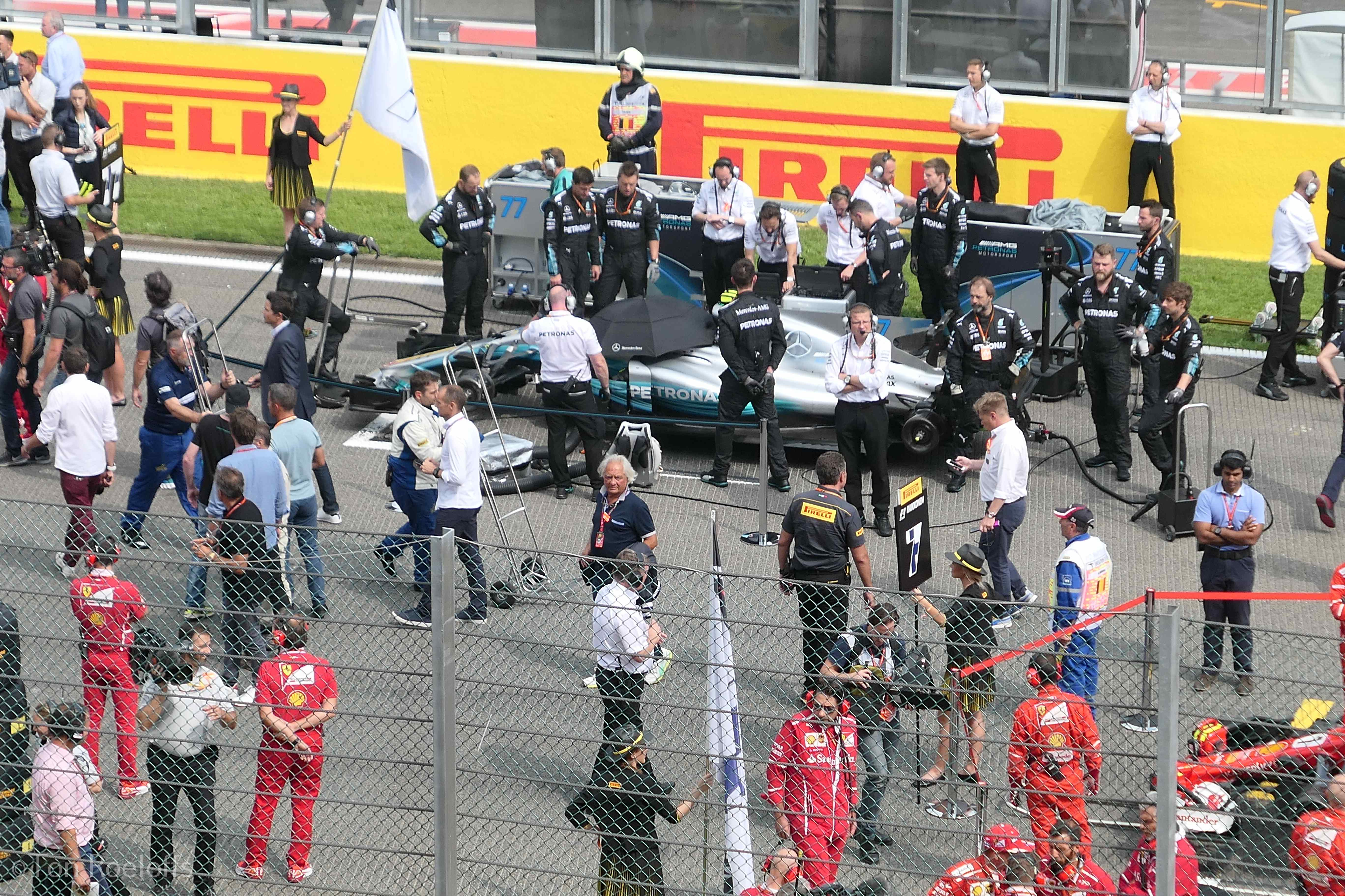 Verstappen pitbox